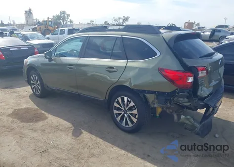 2016 Subaru Outback 2.5I Limited z USA, uszkodzony, nr VIN 4S4BSALC4G3201810